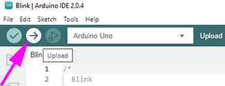 Arduino upload